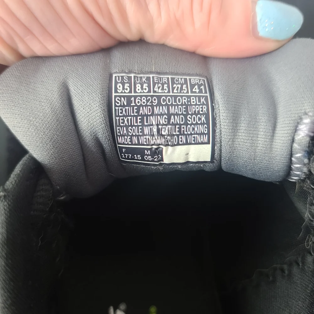 Skechers Flex Lite Memory Foam. Men's Sz 9.5 Black. - Picture 10 of 12